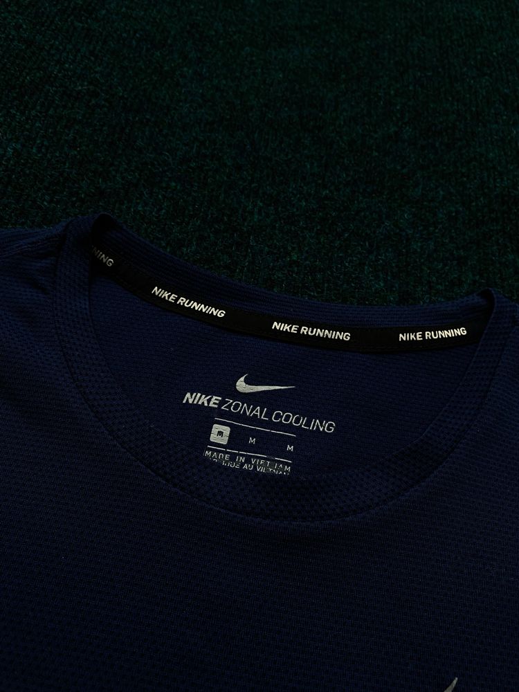 Футболка Nike Running з логотипом/Нові колекції/Оригінал/Синя
