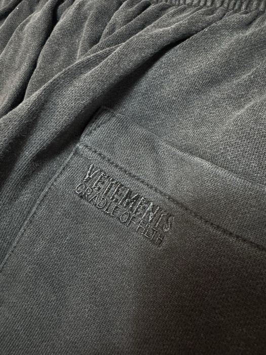 Спортивні штани Vetements Gradle Of Flith Washed black M L
