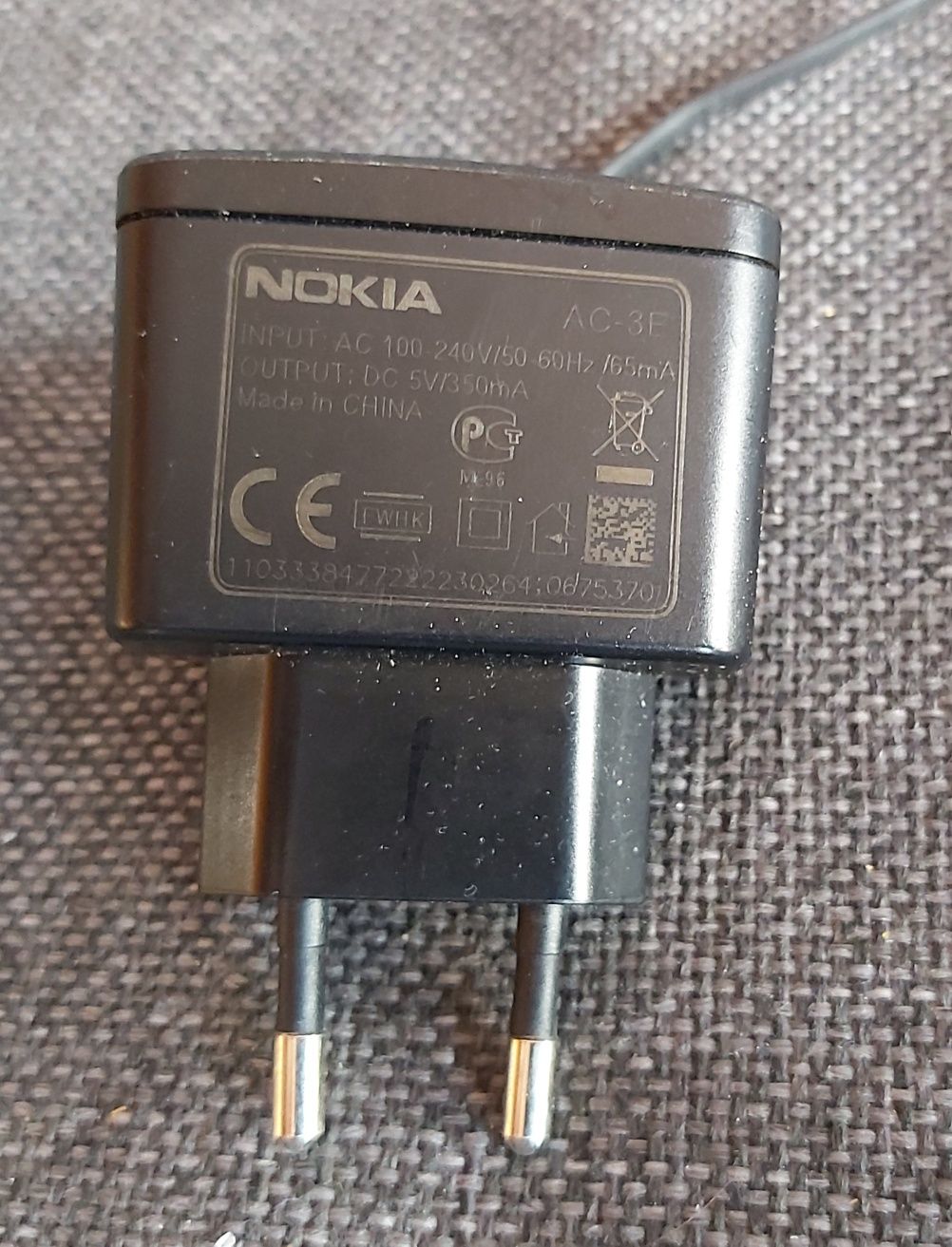 Ładowarka Nokia, adaptery AC DC. Polecam.