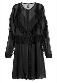 Nowa sukienka czarna h&m 38 M
