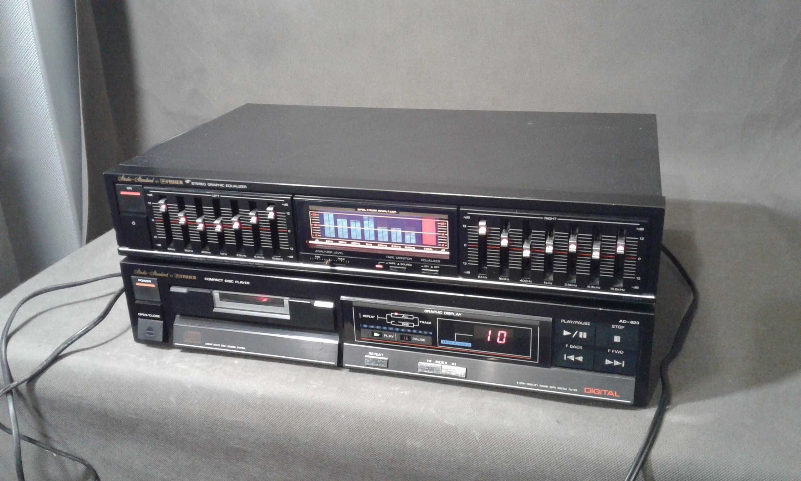 FISHER EQ-874,korektor graficzny,cd gratis