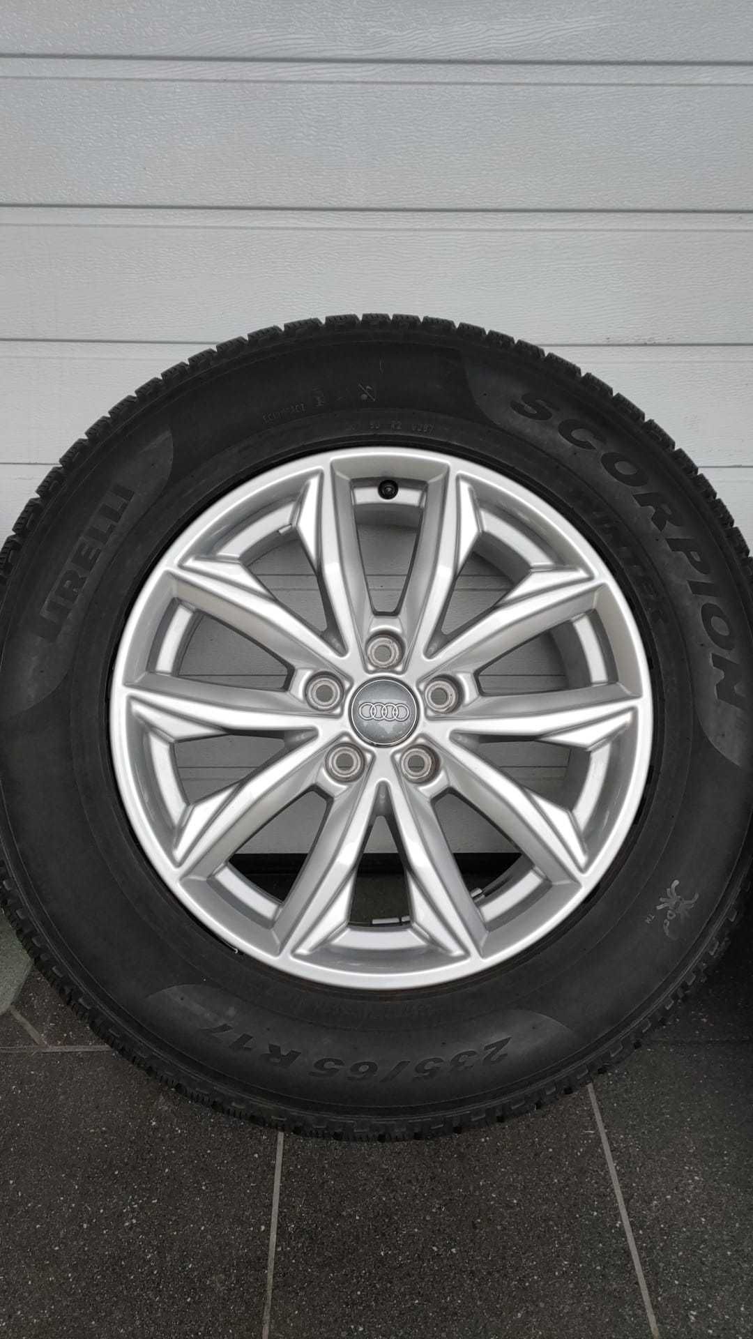 Koła Audi Q5 SQ5 17"5x112 opony zima 235/65/17 Pirelli (OL1505)