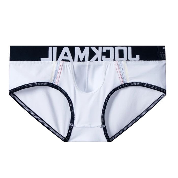 Męskie Seksowne Slipy z Kieszonką Push Up JOCKMAIL Bawełna - XXL