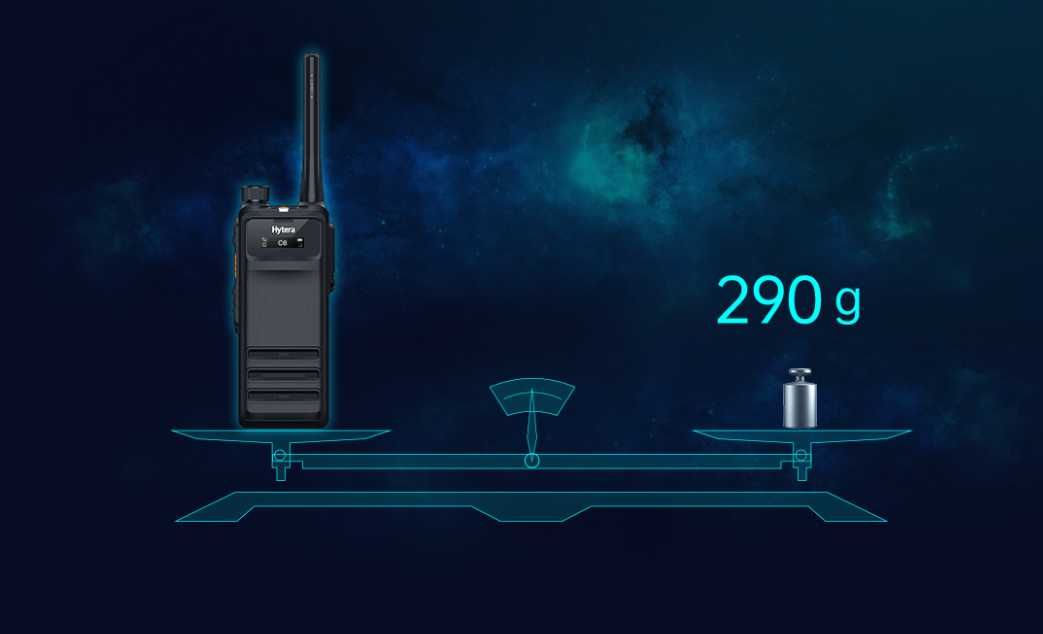Портативна цифрова рація Hytera HP705  1024 каналів