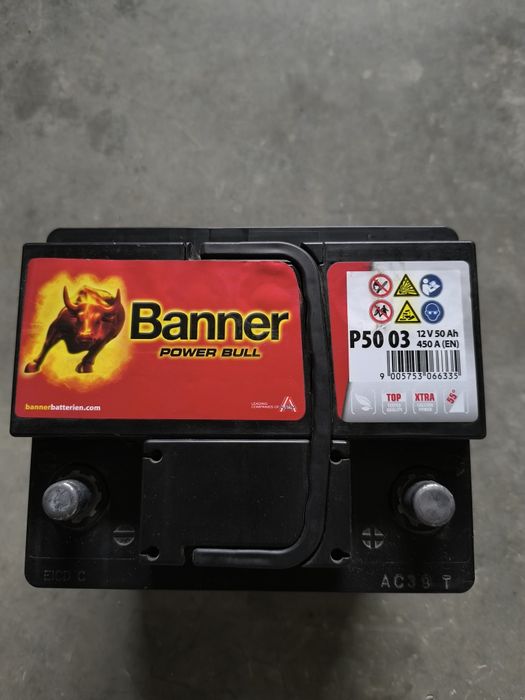 Akumulator Banner 50Ah 450A