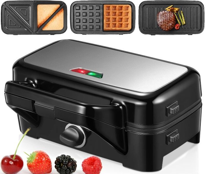 Housnat Sandwich Maker 3 w 1 Gofrowniva toster opiekacz