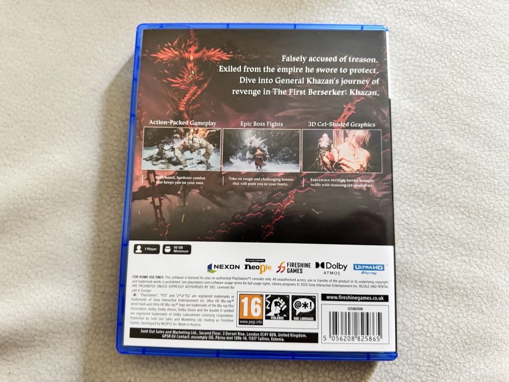 Gra the first berserker khazan ps5