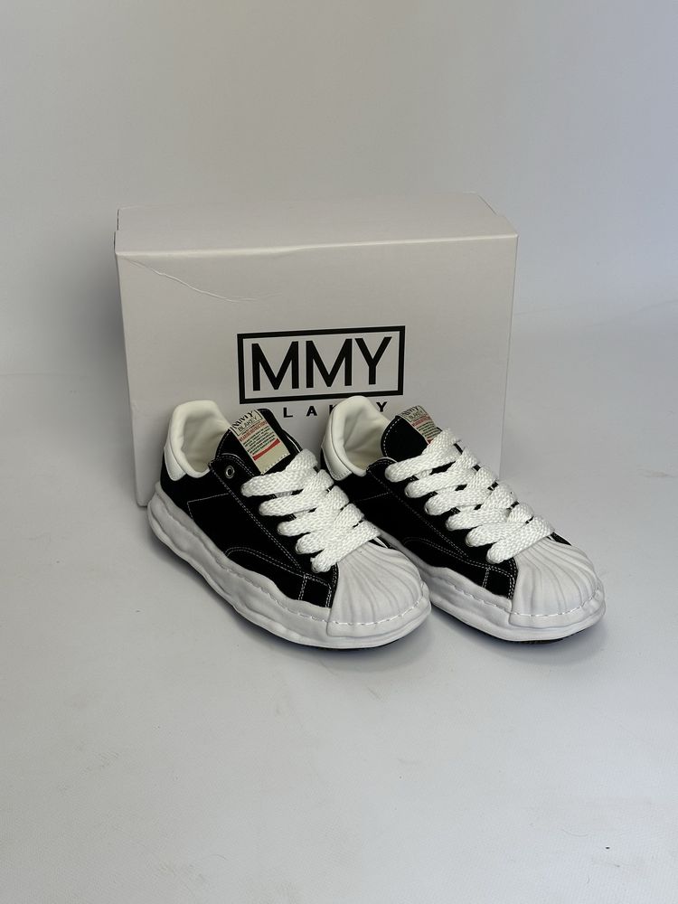 MMY BLAKEY Maison Mihara Yasuhiro 44 43 кеди кросівки чорні кеды дутые