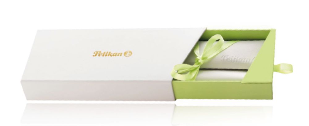 Pióro wieczne Classic M200 tłoczek, stalówka B, etui PELIKAN