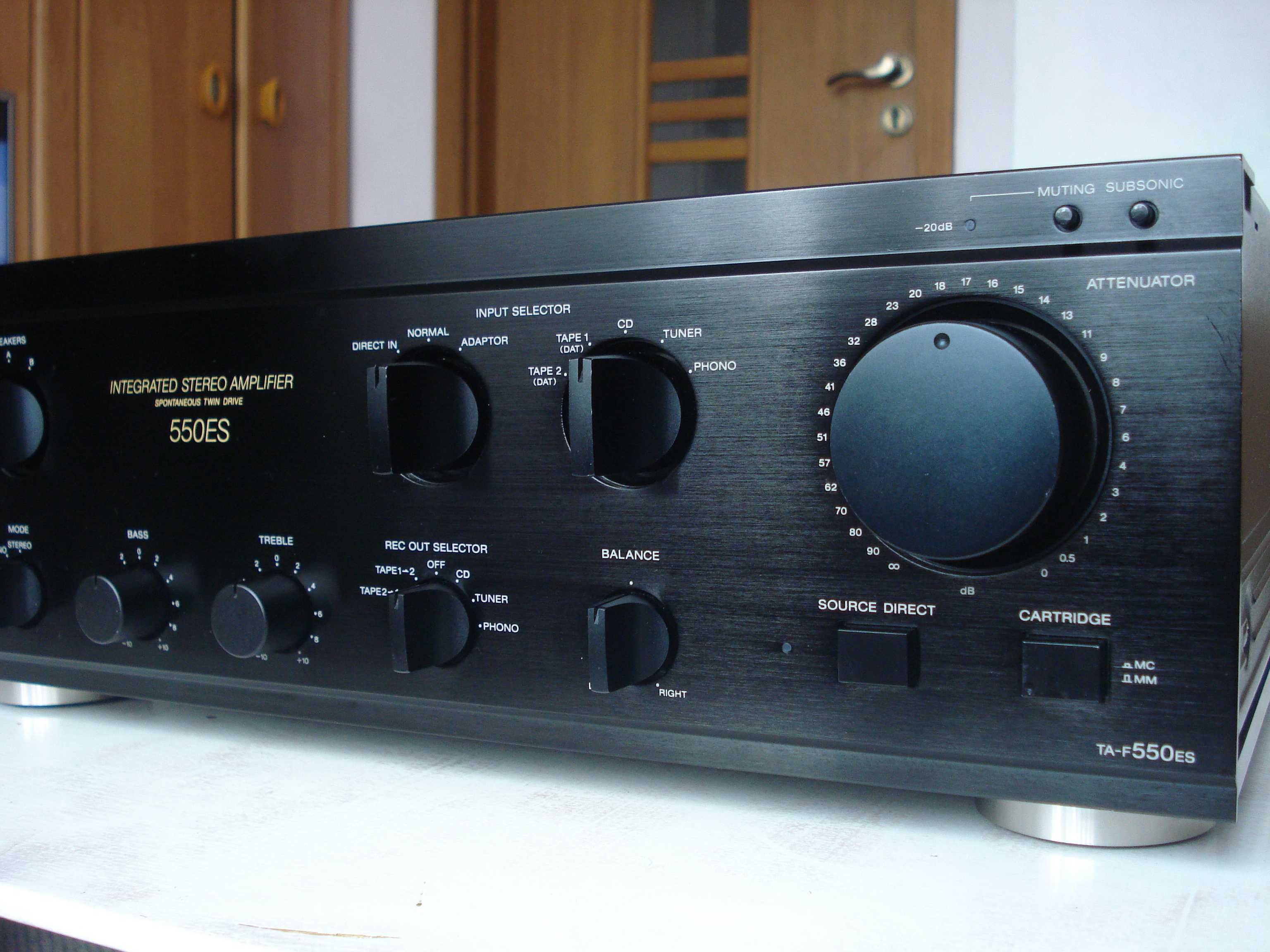 Підсилювач "Sony" TA-F550ES, TA-F500ES