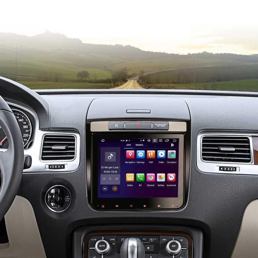 Auto-rádio 8.4" Android 14 VW TOUAREG 2010 a 2018