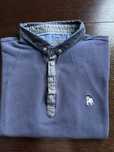 Koszulka polo The Spitalfields  niebieska S