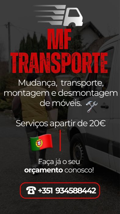 Transportes, Mudanças, Montagem e desmontagem de móveis