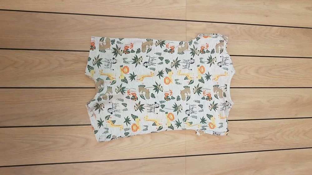 Rampers socute rozmiar 80 9-12 miesięcy  lew zebra małpka