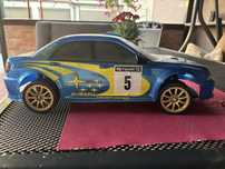 Model RC Subaru – silnik szczątkowy + serwo