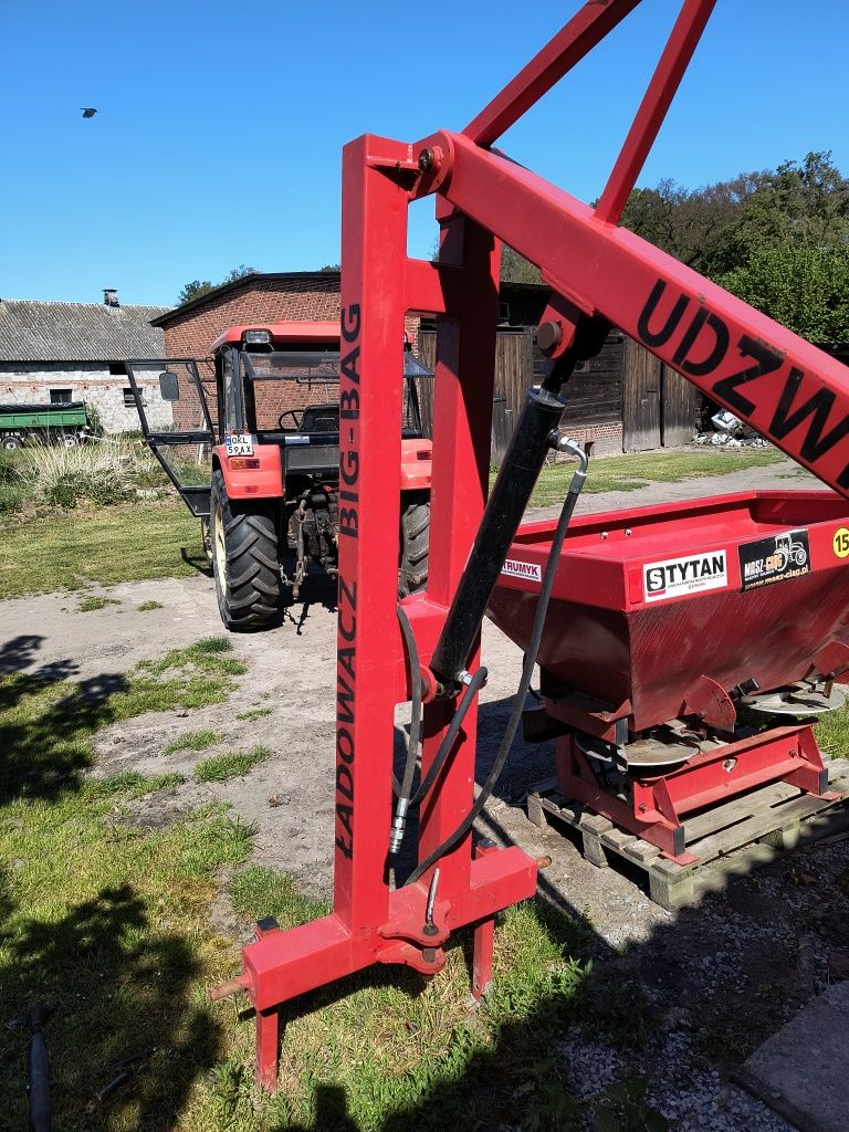 Podnośnik 800 Kg do big bagów stan idealny