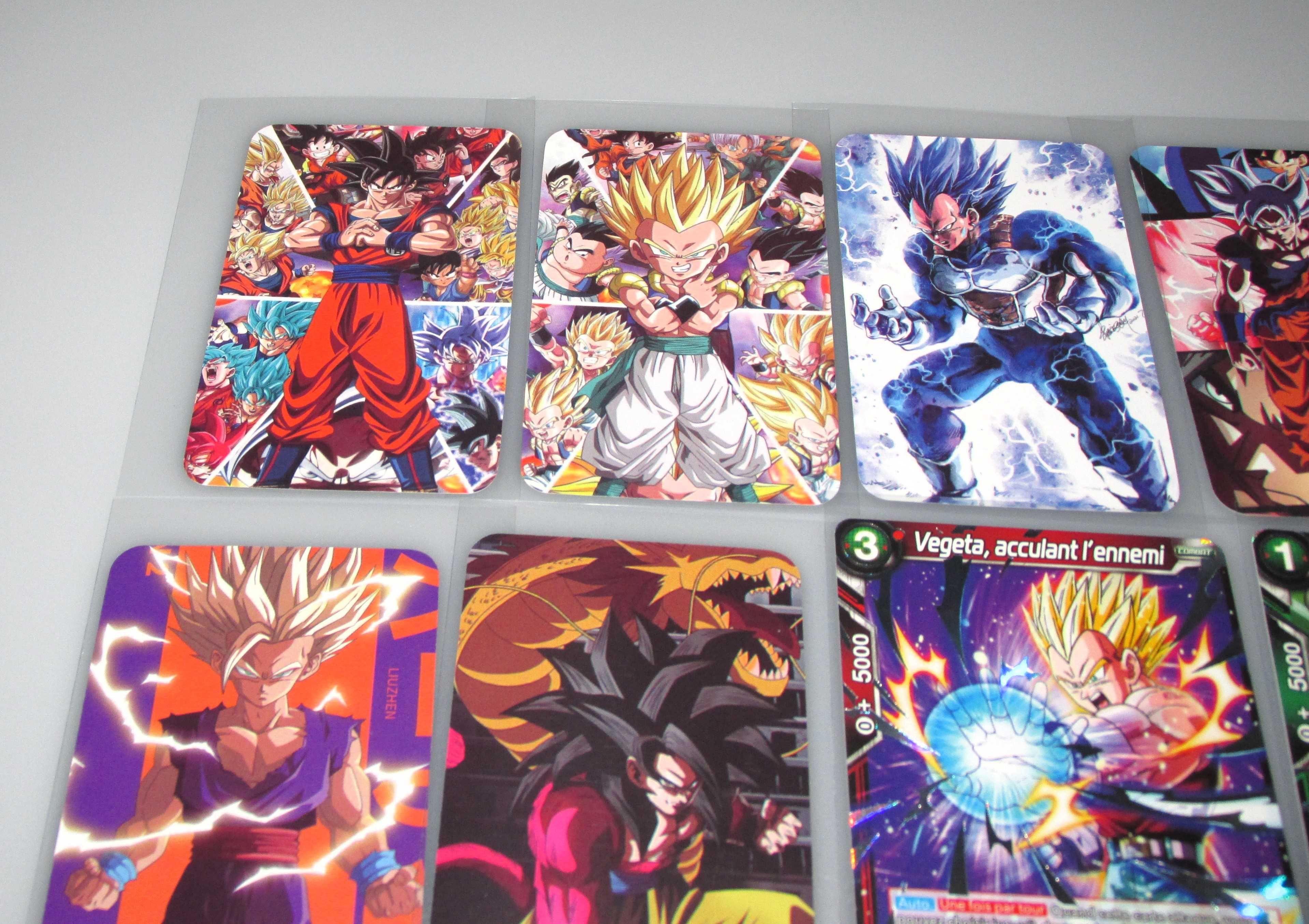 13 Cartas Variadas Dragon Ball