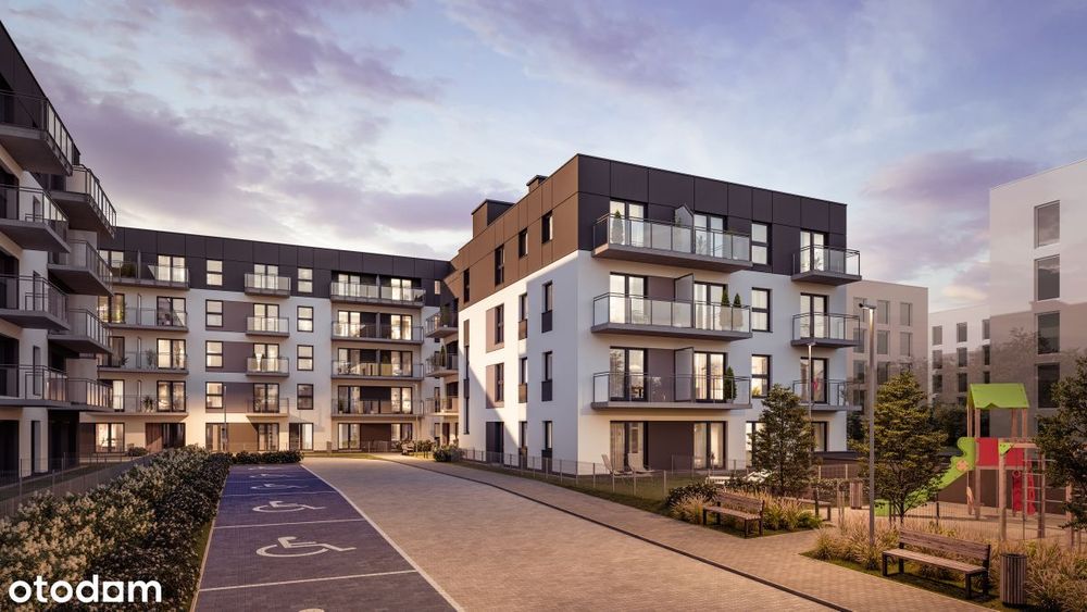 2-pokojowe mieszkanie 40m2 + balkon Bezpośrednio