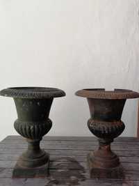 Vasos ornamentais de ferro