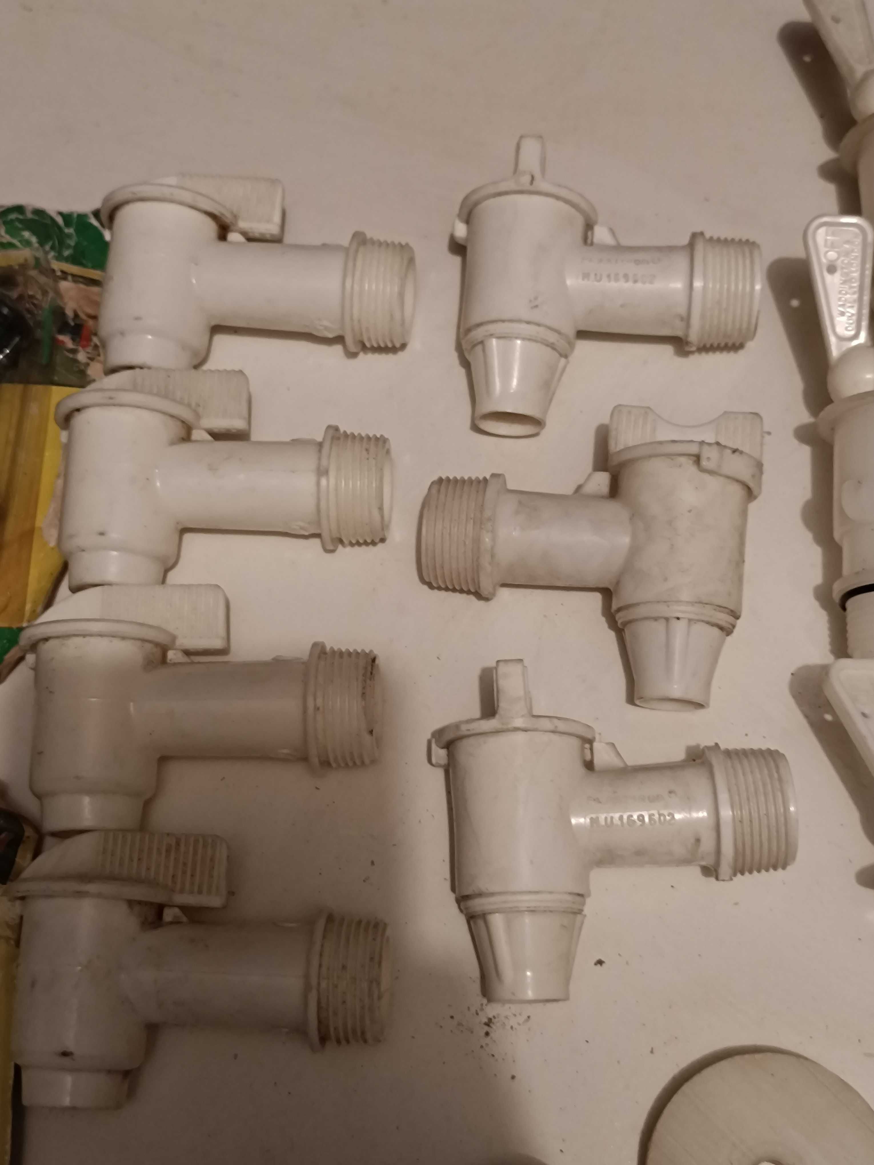 Conjunto de Mangueira Torneiras e adaptadores de rega
