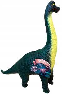 Duży gumowy Dinozaur diplodok z dźwiękiem dino