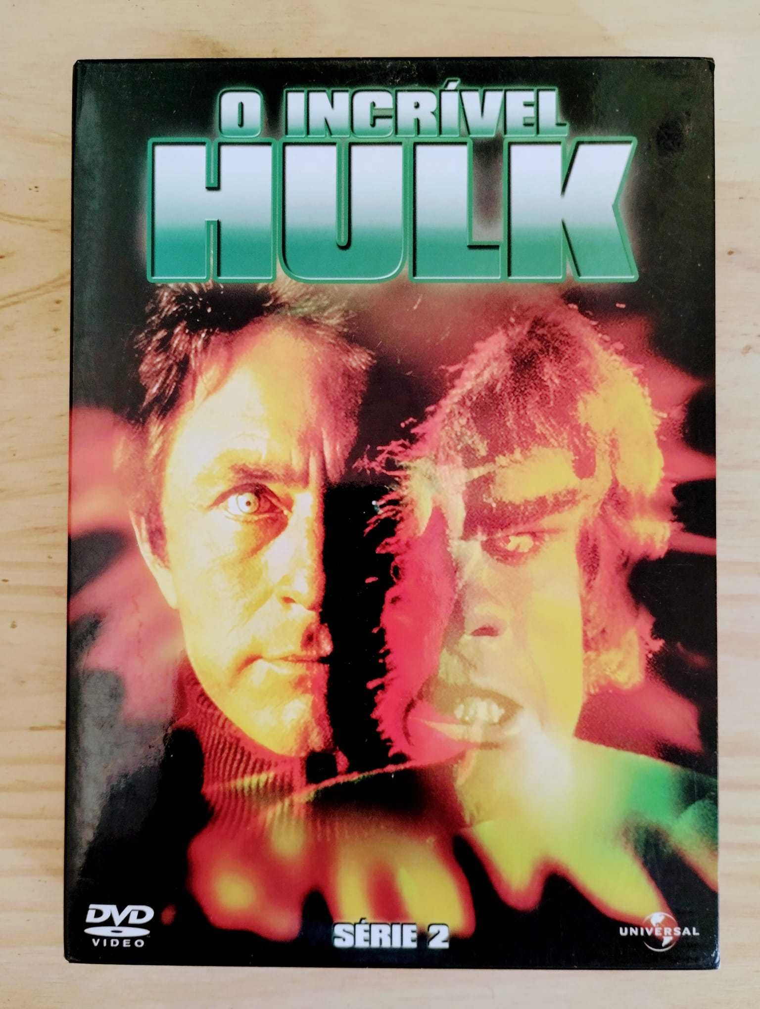 O Incrível Hulk - 2ª Temporada completa, 22 episódios em 6 DVD's