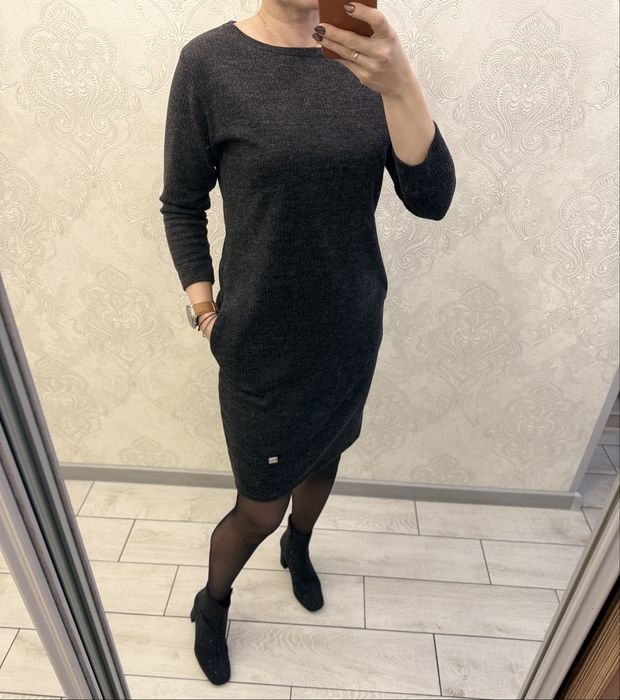 Тепла сукня плаття на м- л