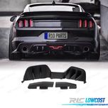 Диффузор накладка на задний бампер Ford Mustang обвес накладка мустанг