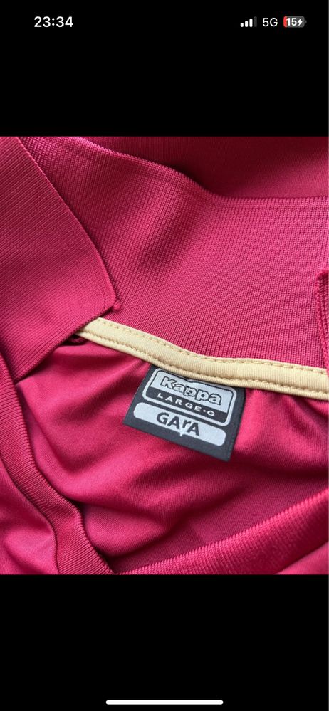 Camisa/Polo bordô VASCO DA GAMA/KAPPA