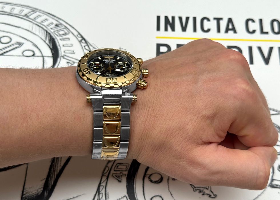 Годинник Invicta 25803 Subaqua Noma I 47 mm. Gold Swiss 200 MT.