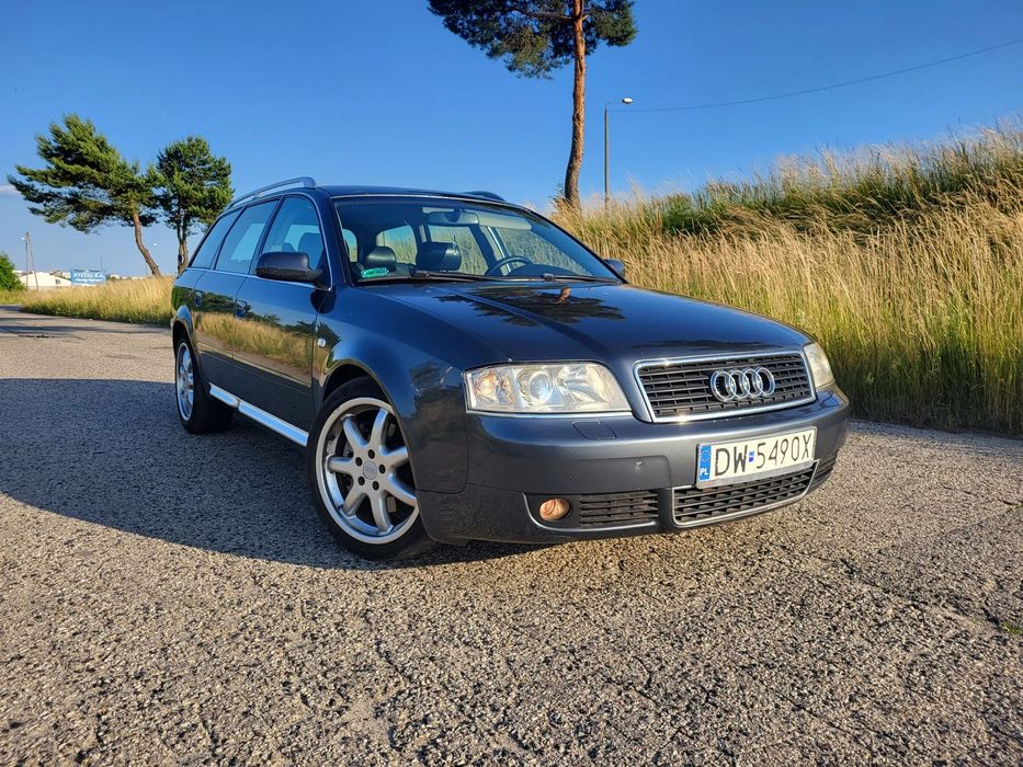 Audi A6 2004 2.5 V6 163KM Duża Nawi Kubełki Skóra Xenon DVD