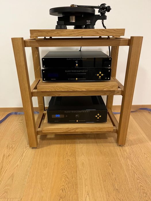 Stolik hifi audio pod sprzęt grający lub gramofon