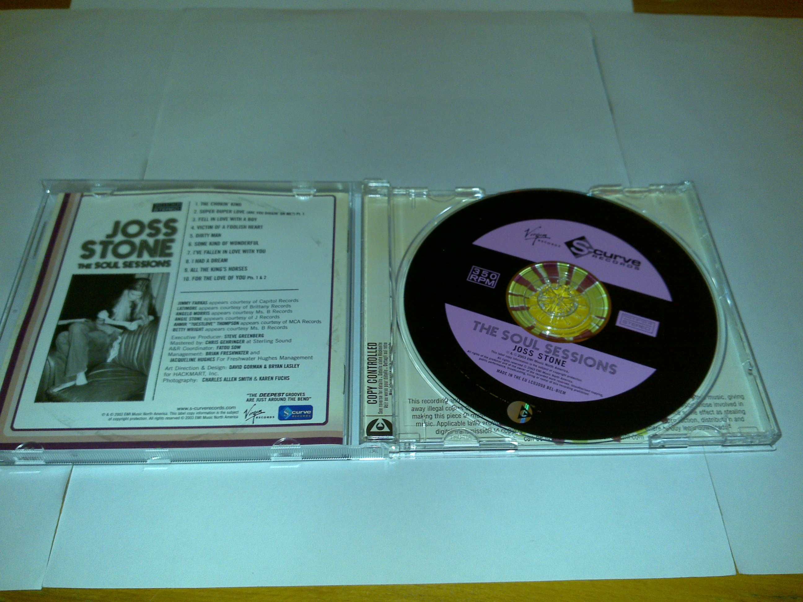 joss stone (the soul sessions) música/cd