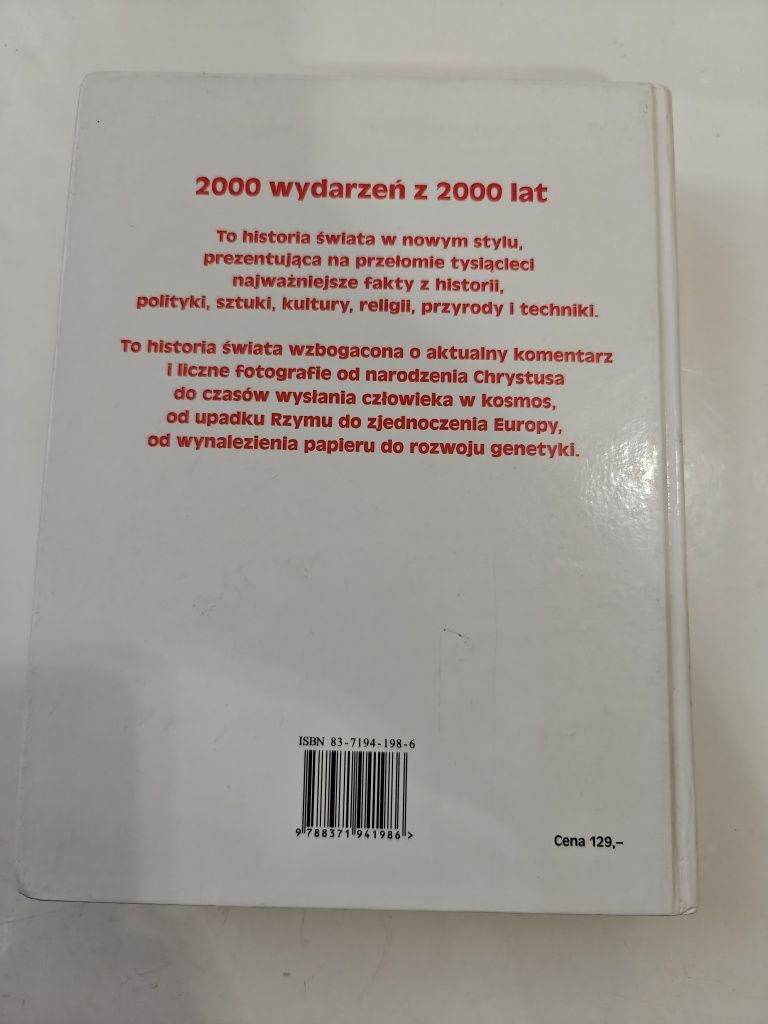 2000 wydarzeń z 2000 lat edbauer Bayer