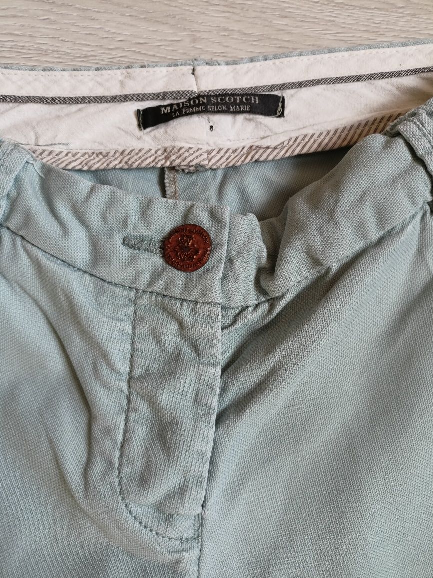 Maison Scotch, eleganckie spodnie, roz. W26 L32, stan bardzo dobry