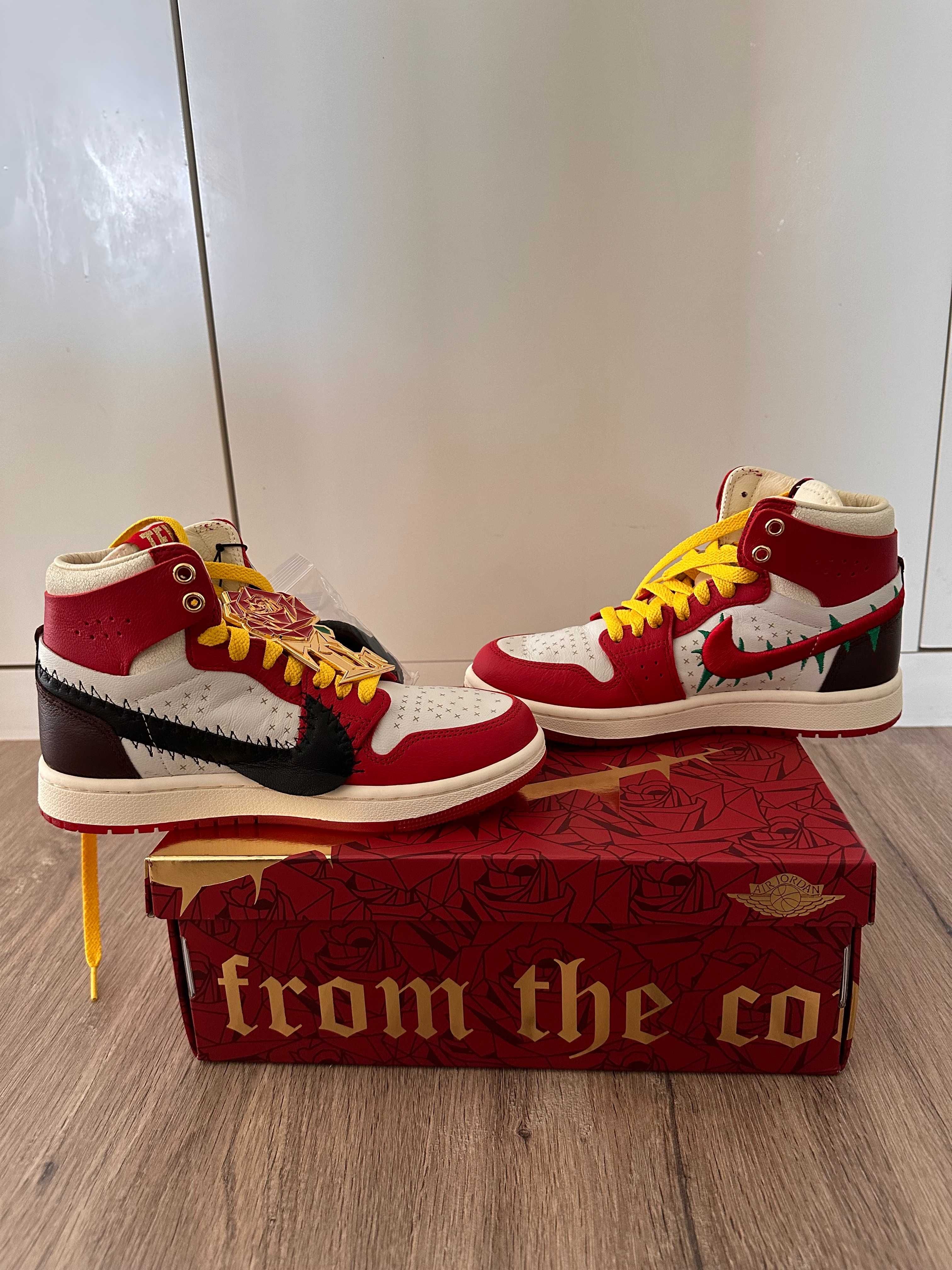 Jordan 1 High Zoom Air CMFT 2 Teyana Taylor A Rose From Harlem EU 35.5