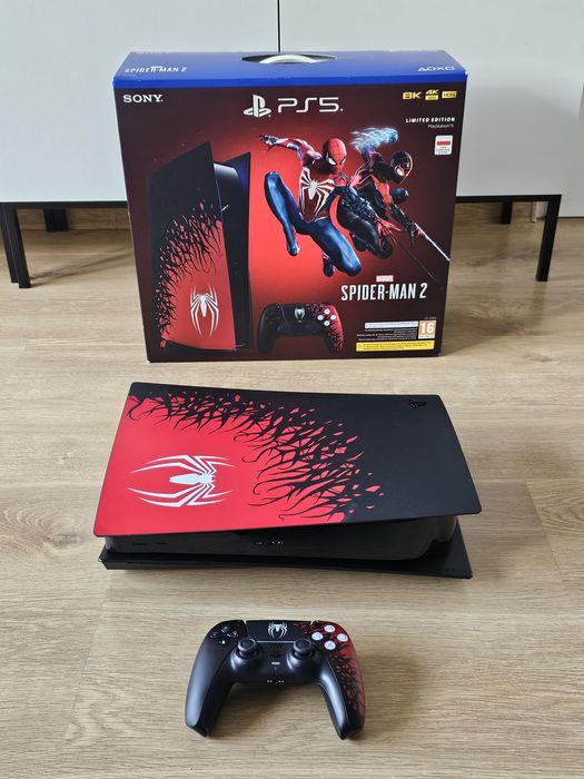 PlavStation 5 Spider-Man 2 LIMITOWANA - PS5 stan idealny, jak nowa!