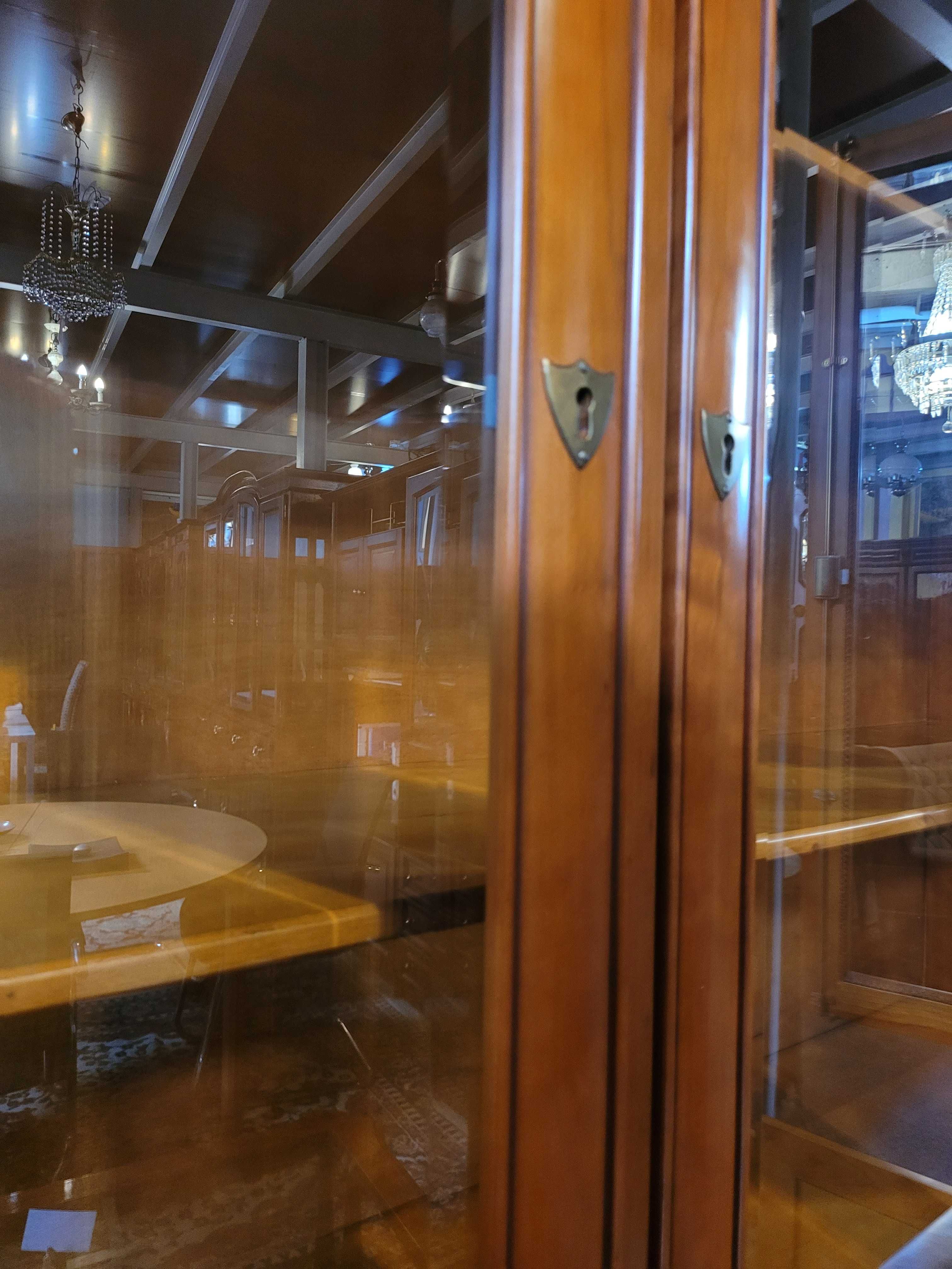 Móvel de sala ou escritório em madeira maciça - óptimo estado