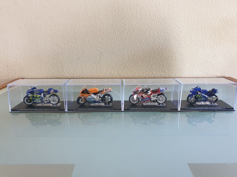Coleção de motas escala 1.18