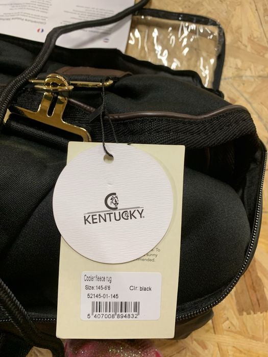 Derka polarowa Kentucky r. 145 czarna nowa z metką