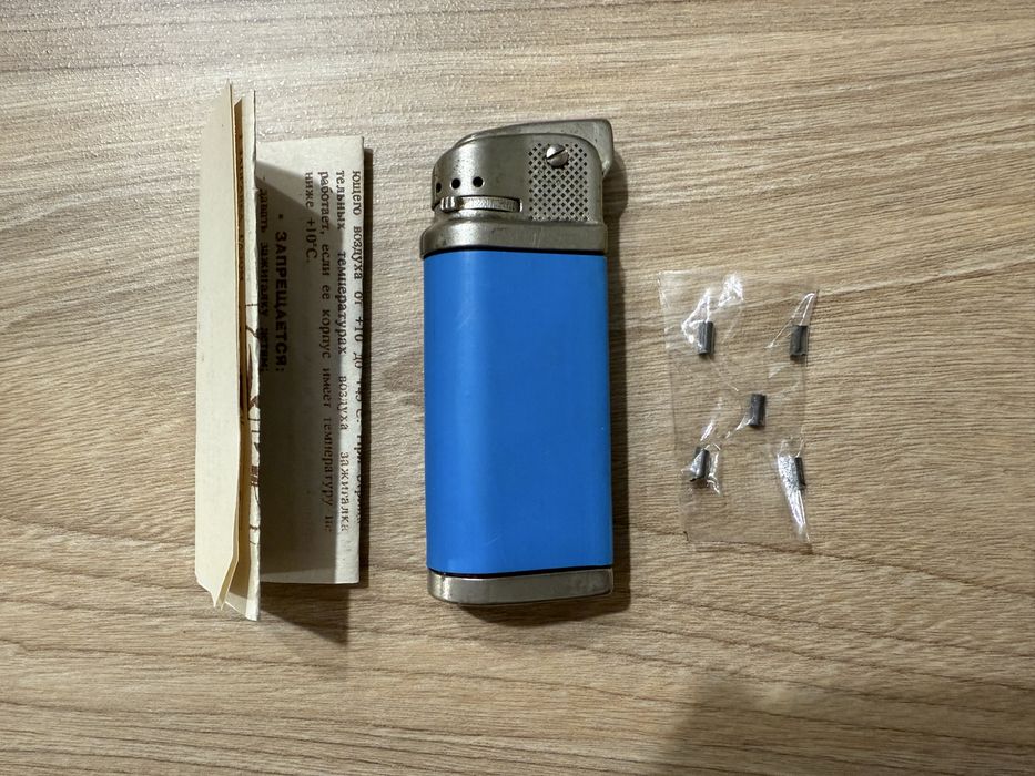 Зажигалка СССР Огонек инструкция советские кремни