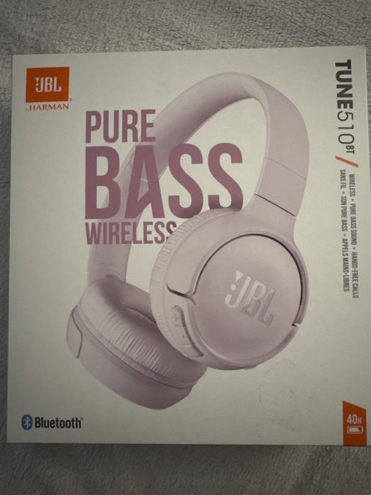 Słuchawki JBL Tune 510BT Różowe Bluetooth