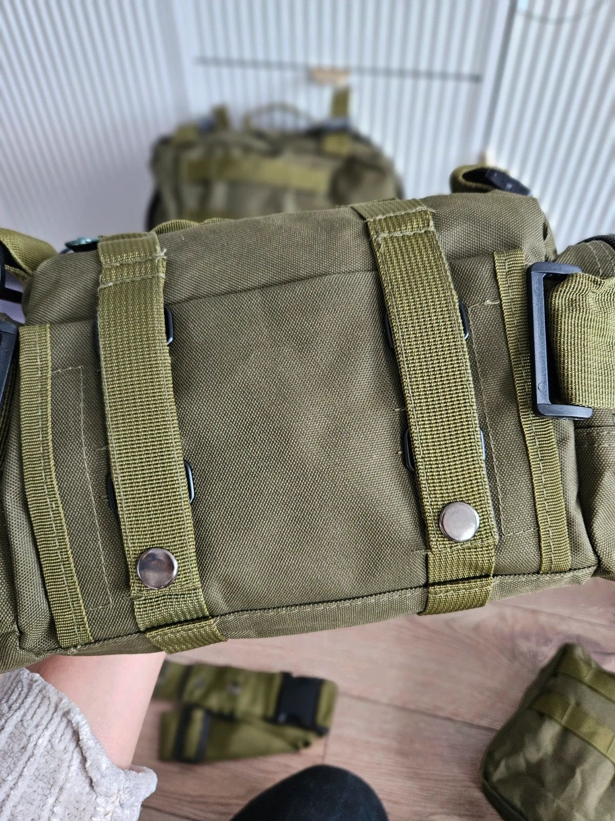 Plecak Wojskowy Taktyczny Militarny Survival 4w1 Torba wojskowa Molle