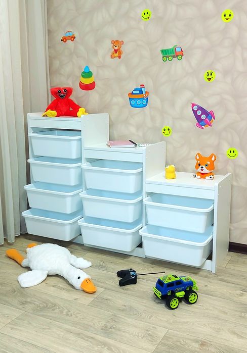 ‼️Для ІГРАШОК‼️ КОМОД стелаж полка органайзер для іграшок як IKEA