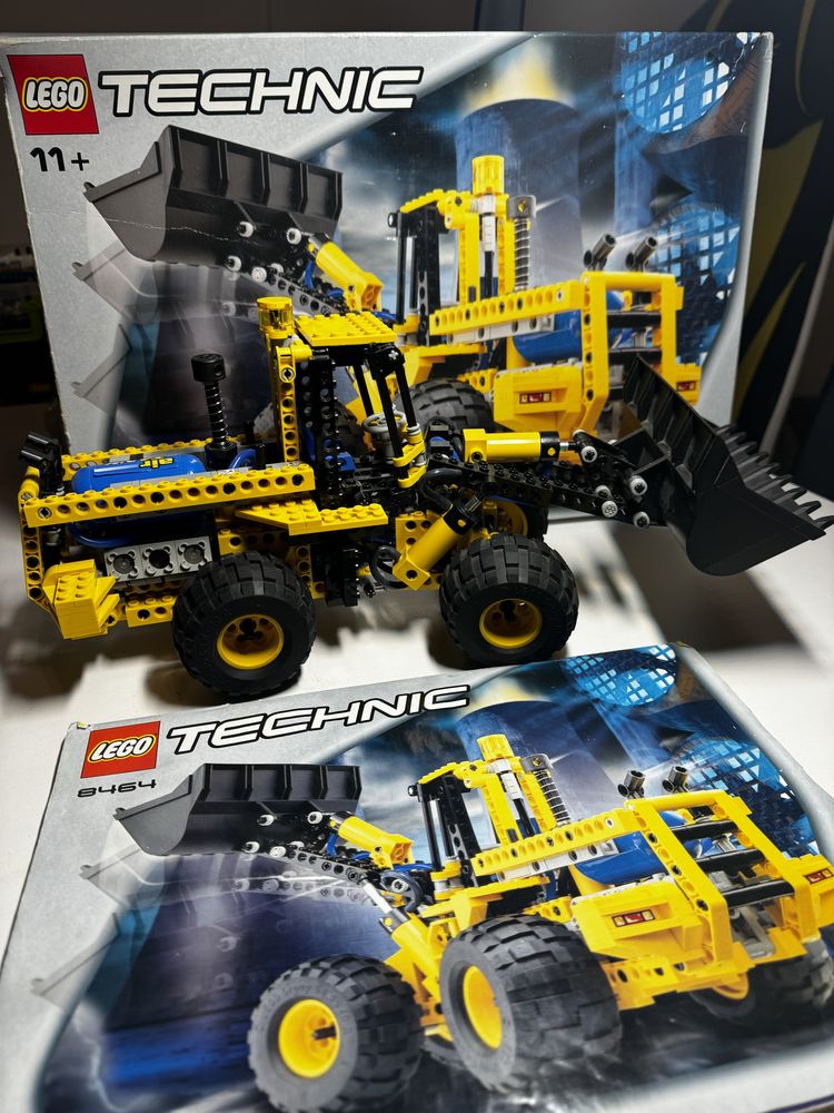 Lego technic 8464 koparka duza pneumatic