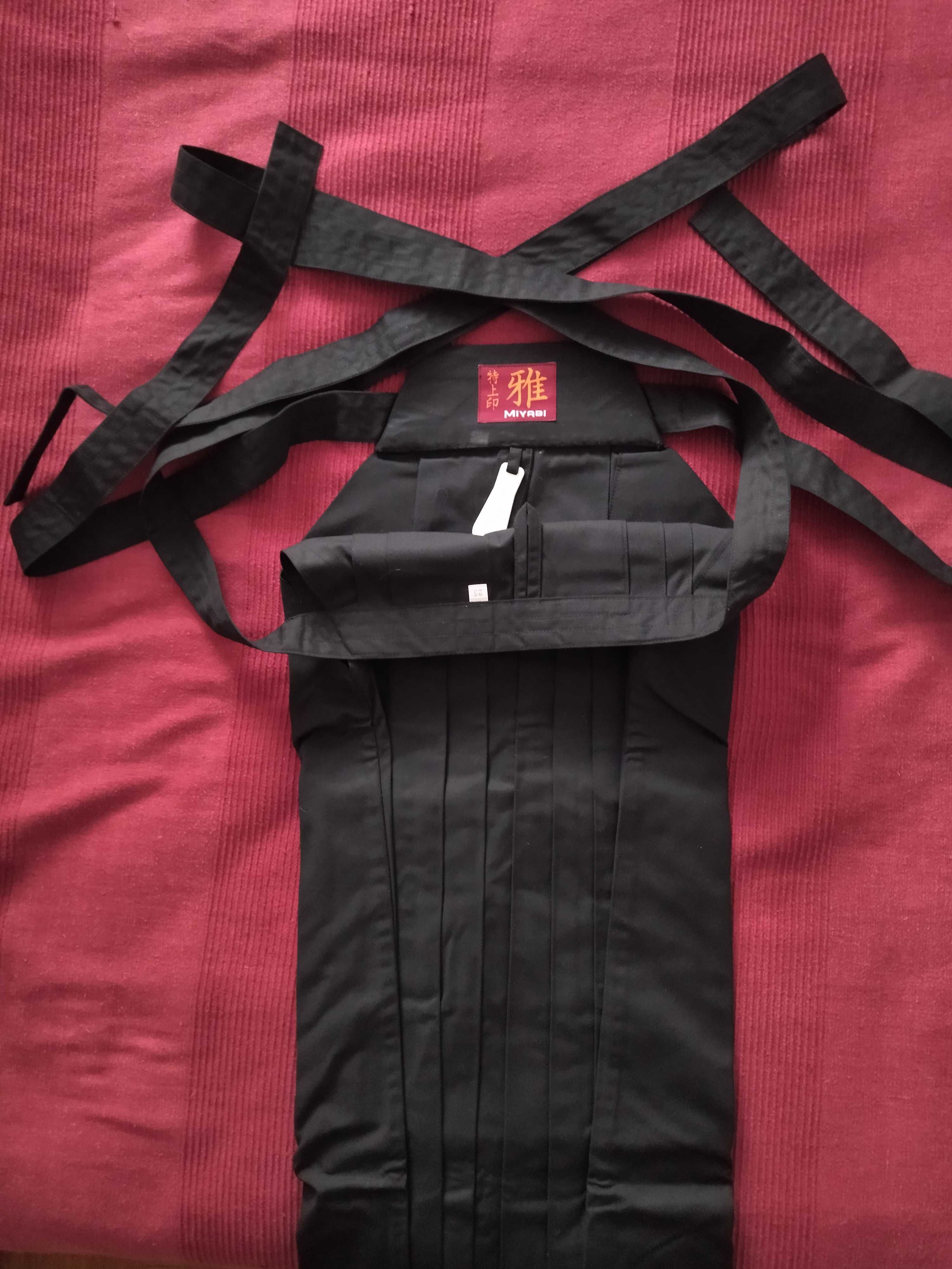 Miyabi Hakama Iaigi Shitagi e cinto artes marciais