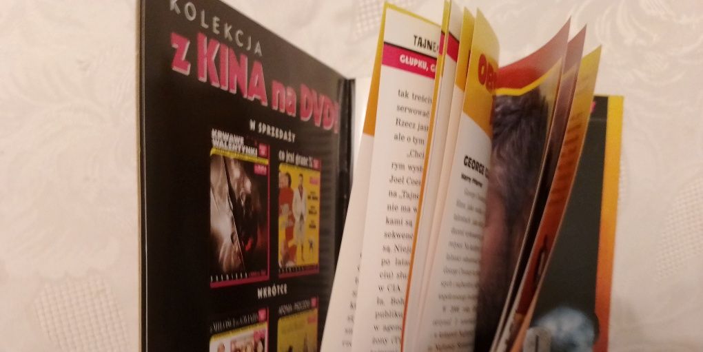 Film DVD "TAJNE PRZEZ POUFNE" + książka, reż. bracia Coen, komedia