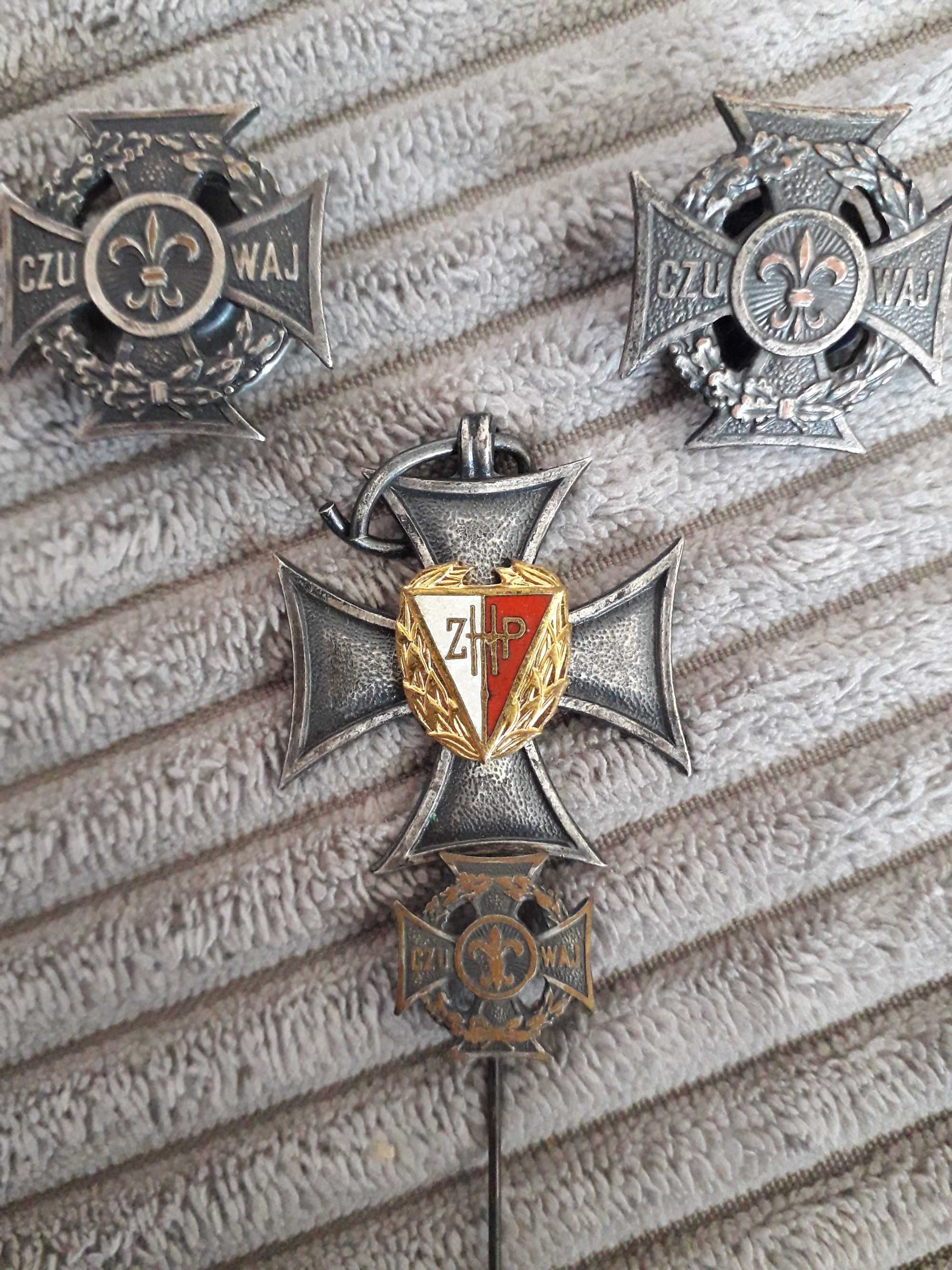 Zestaw odznak harcerskich