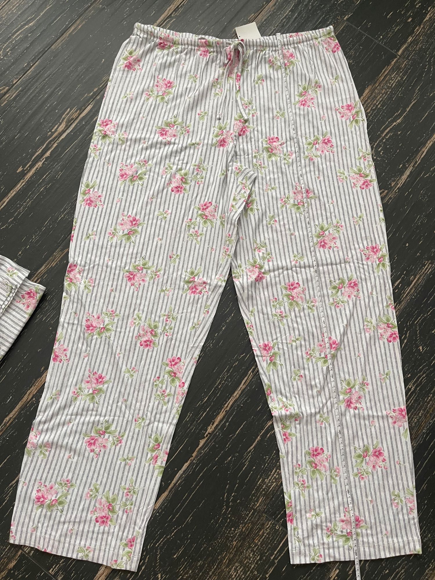 Ralph Lauren 3/4 Notch Collar Long PJ Set. Пижама коттон трикотаж р L