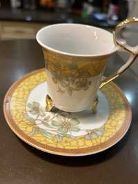 Філіжанка для кави+блюдце, Yamasen Gold Collection
